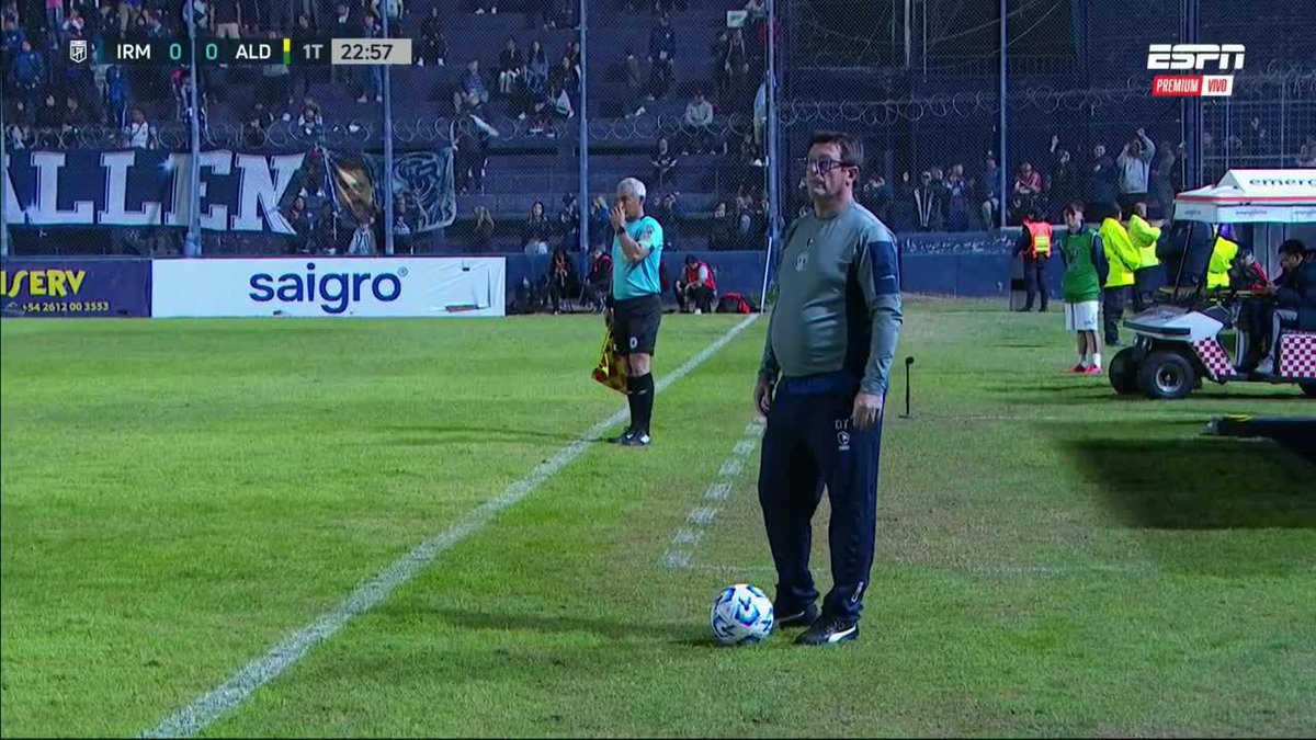 Uff, que bien la bajó Berti... 📺 ESPN Premium | Suscribite al Pack Fútbol en