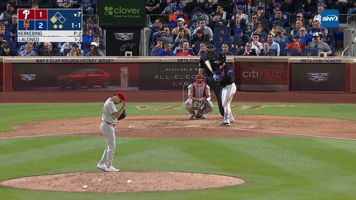🗣️ PETE A-LON-SO 25 RBIS FOR PETE ALONSO! HE BRINGS HOME FRANCISCO LINDOR WITH AN RBI DOUBLE!