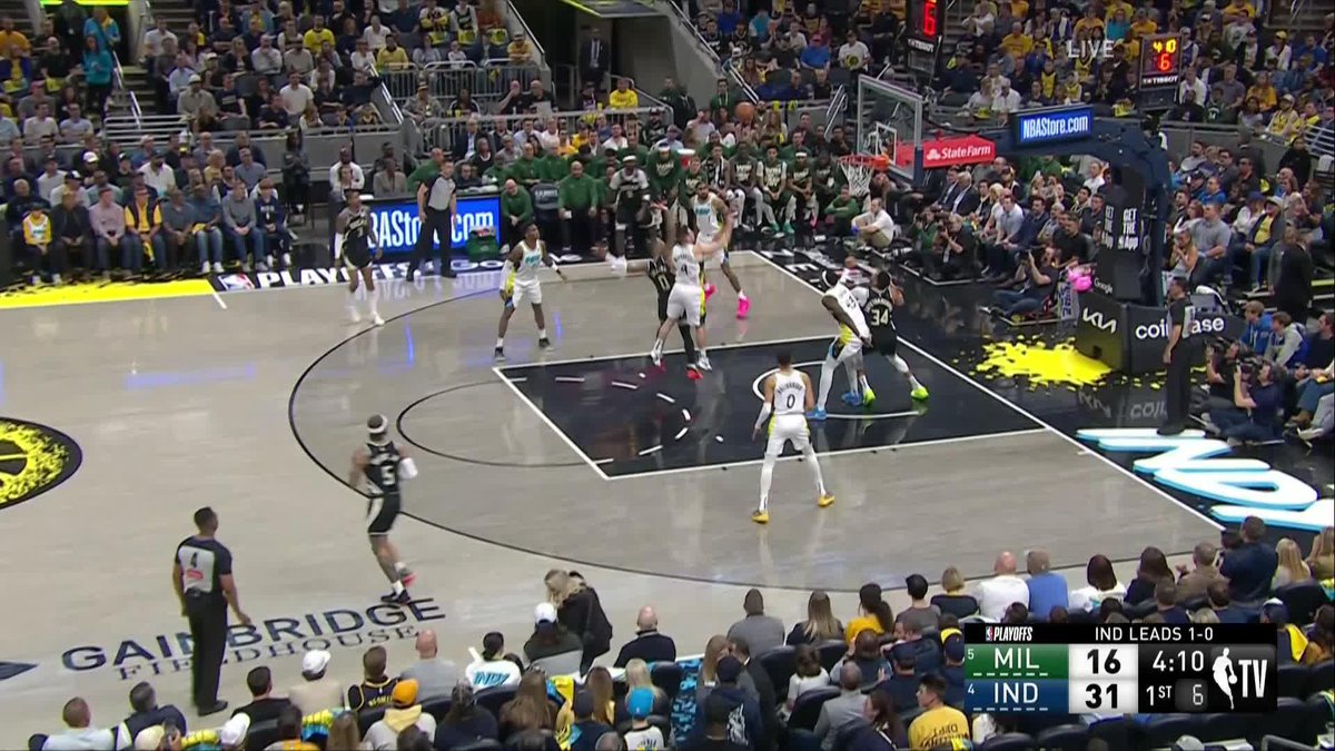 Ya puedes disfrutar del resumen del partido entre Indiana Pacers y Milwaukee Bucks. #dormiresdecobardes