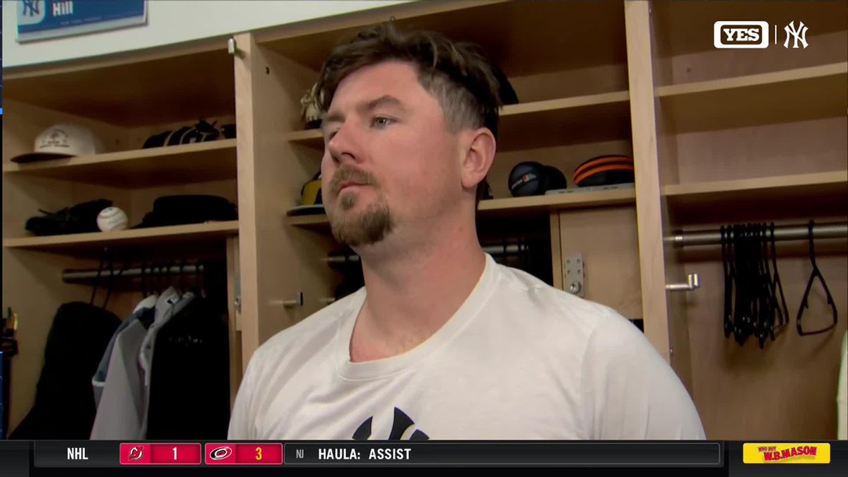 Mark Leiter Jr.: "Sometimes it goes your way, sometimes it doesn't." #YANKSonYES