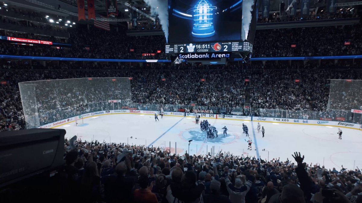 THE YEAR IS 2025! Domi scores the OT winner in the Battle of Ontario. ABSOLUTE SCENES 😍 #StanleyCup