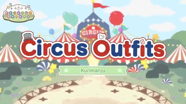 ╭━━━━━━━━━━╮ 🃏Circus Outfits🃏 Kurimanju ╰━━━━━━━━━━╯ We're showing off Kurimanju's Circus Outfit!🍀 #Chiikawa #ChiikawaPocket