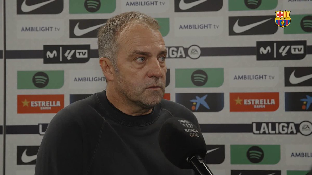 🎙️ HANSI FLICK: “Everyone was included in how we wanted to play and this is good to see.” #BarçaMallorca
