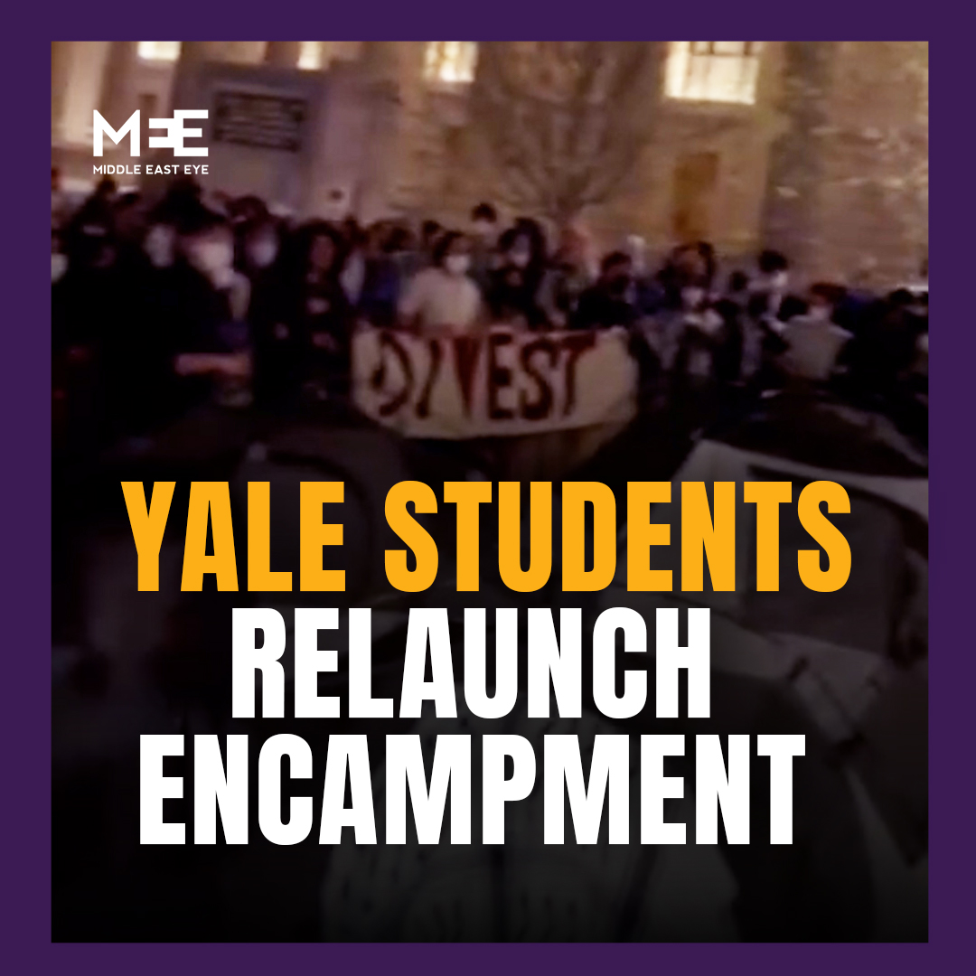 Dozens of Yale students relaunched their encampment on Tuesday by setting up tents at the Beinecke Plaza to protest against far-right Israeli National Security Minister Itamar Ben Gvir’s upcoming talk. Students launched their encampment on the anniversary of the 2024 encampment