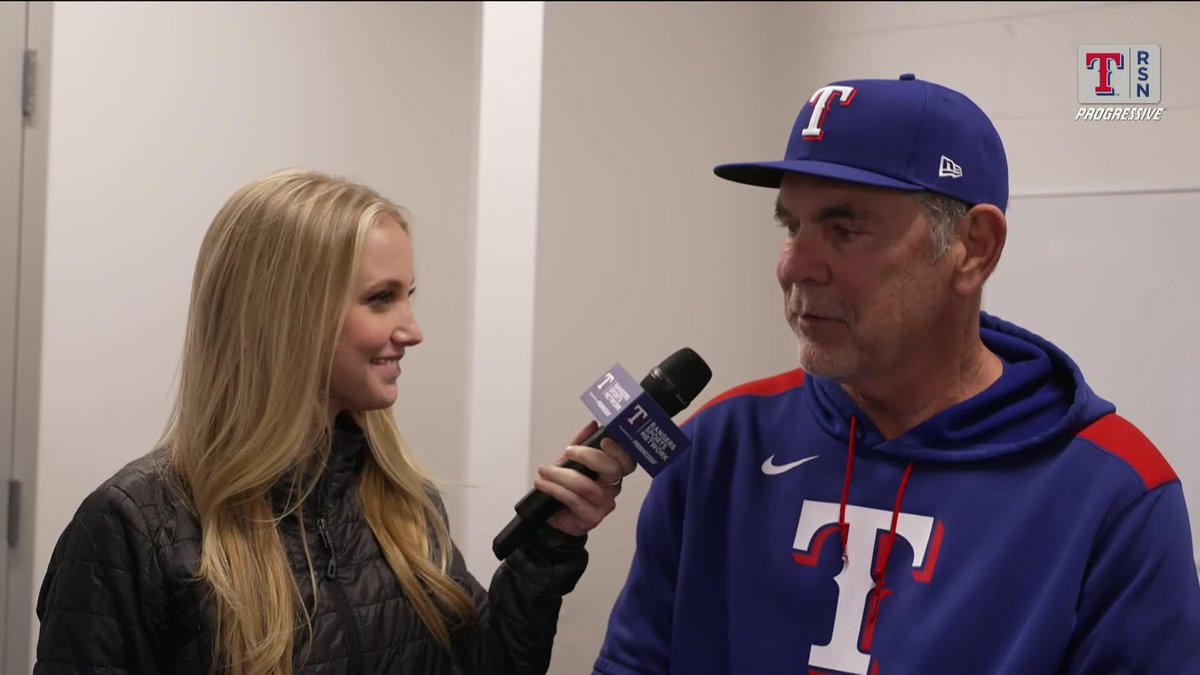 "Right hamstring. We will know more tomorrow when we get the MRI and see where we are at." Texas Rangers manager Bruce Bochy provides an update on Corey Seager⬇️ Laura Stickells | #AllForTX