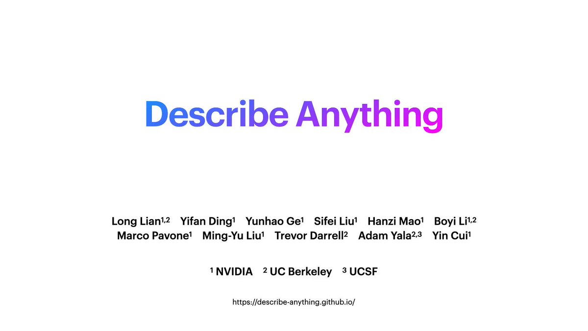 Nvidia just dropped Describe Anything on Hugging Face Detailed Localized Image and Video Captioning