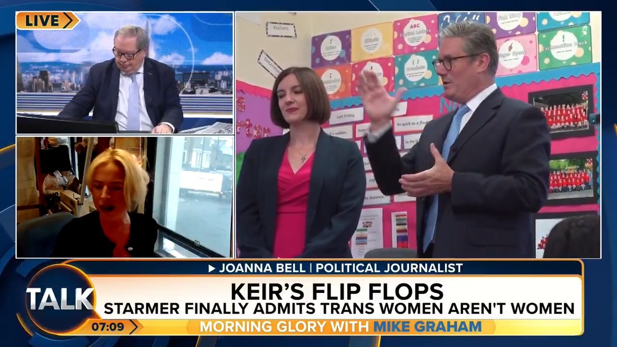 Keir Starmer said a woman is an “adult female” as he appeared to U-turn on his previous stance on trans rights following the Supreme Court’s ruling. Political journalist Joanna Bell: "He needs to resign... He betrayed every woman in Britain!" Mike Graham 🇬🇧