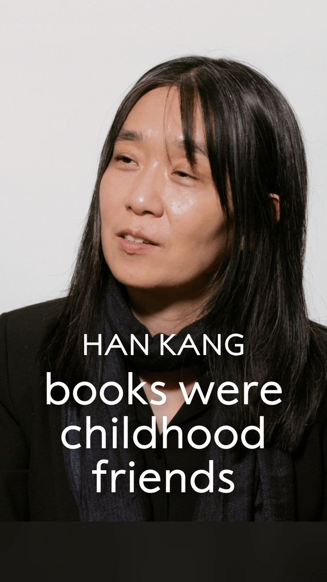 What books were your childhood friends? Watch our full interview with 2024 literature laureate Han Kang: #WorldBookDay