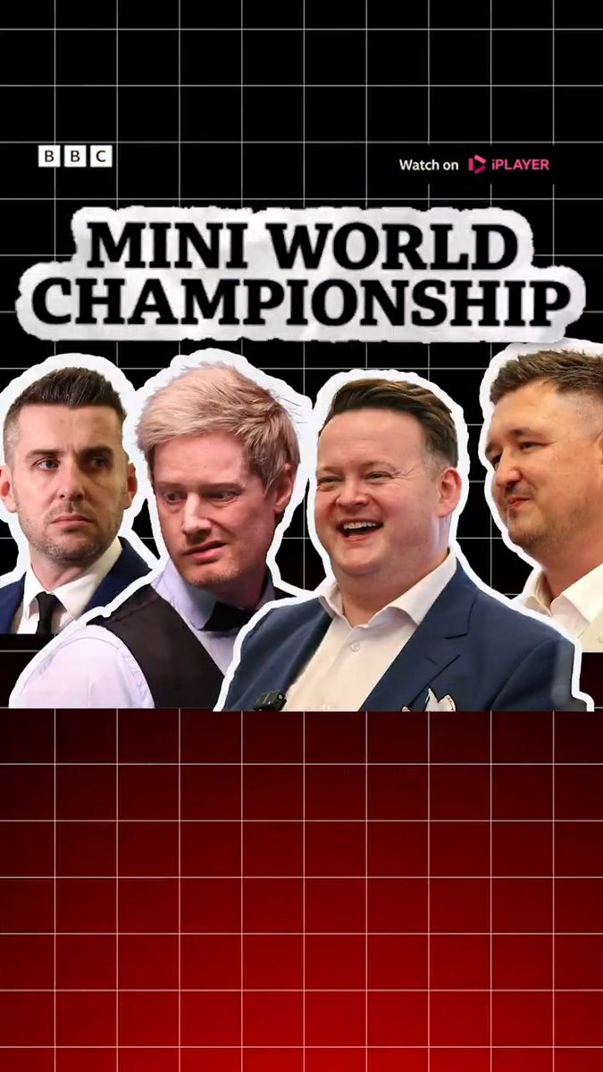 Four world champions 🏆 One tiny table 🤏 Who can clear up inside 60 seconds at the Crucible? ⏱️👀