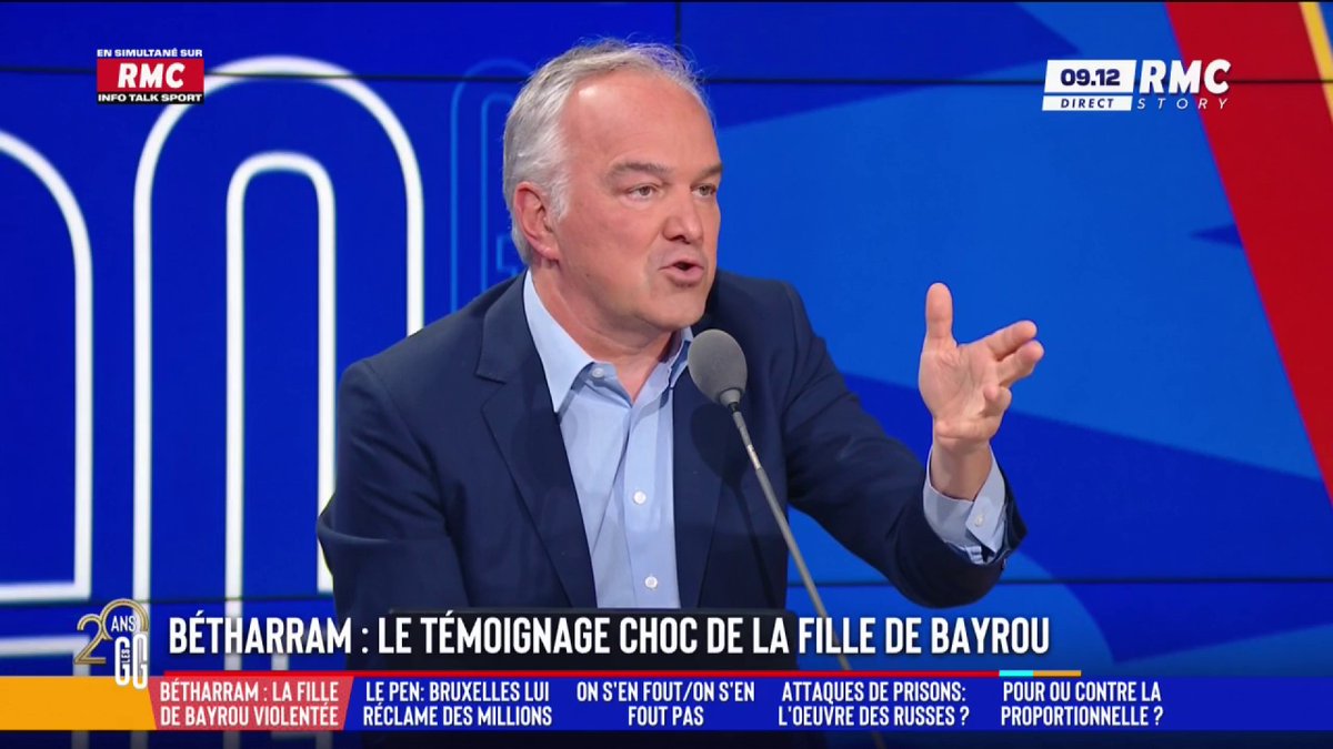 💥 Bétharram : la fille de Bayrou, victime de violences, n'a rien dit à son père... 🗣️ Le témoignage d'Olivier Truchot : "J'ai reçu des coups dans mon collège privé... des gifles. On n'en parlait pas à nos parents, c'est une question de génération." #GGRMC