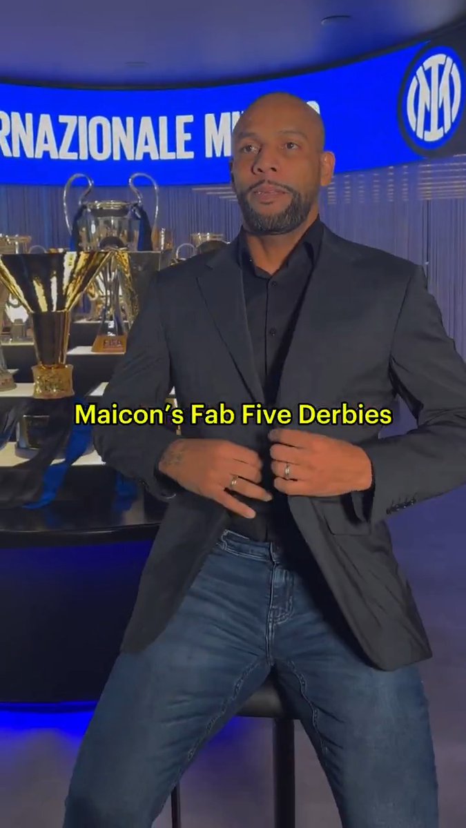 L'emozione di segnare in un derby non ha eguali 🥹 E Maicon ne sa qualcosa 😏 #ForzaInter #CoppaItaliaFrecciarossa #DerbyMilano #InterMilan