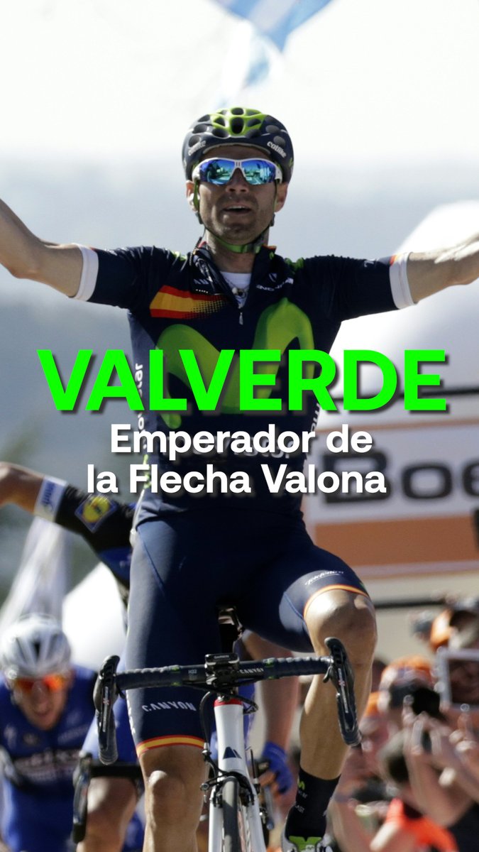 🚀💚 Decir #FlècheWallonne 🏹 es decir Alejandro Valverde 🏆✋🏼 Recordamos las cinco victorias en Huy de un ciclista único, irrepetible. 𝐄𝐌𝐏𝐄𝐑𝐀𝐃𝐎𝐑 𝐃𝐄 𝐋𝐀𝐒 𝐀𝐑𝐃𝐄𝐍𝐀𝐒 #LaCasaDelCiclismo