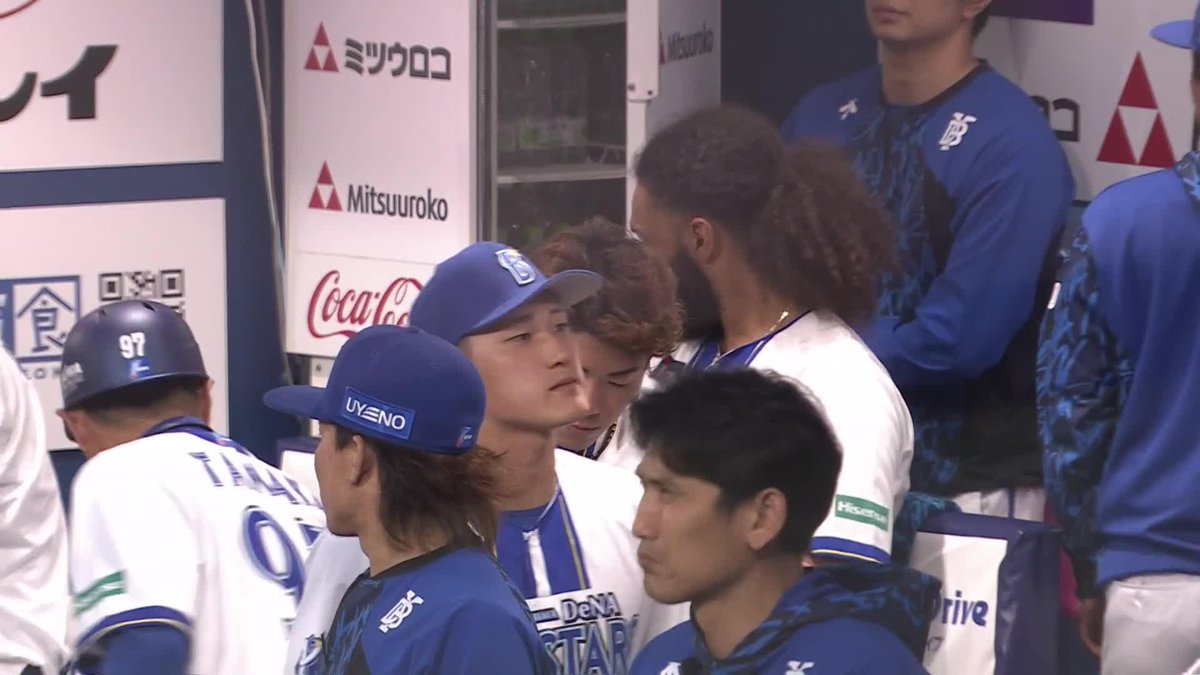 #山本祐大 選手の見事なストライク送球👍🏹 2回表 DB 0 - 1 T #横浜奪首 #baystars