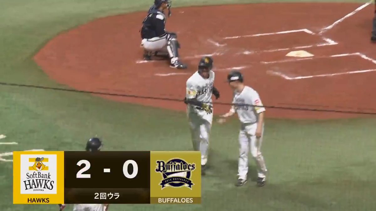 福岡ソフトバンク #柳町達 選手の今季第1号ソロホームラン🌈 #sbhawks 👇4/25(金)「 #裏パ 〜OBたちのゆるマニアック解説〜」ライブ配信‼️ 第1回は #GG佐藤 さんと #今江敏晃 さんが出演✨