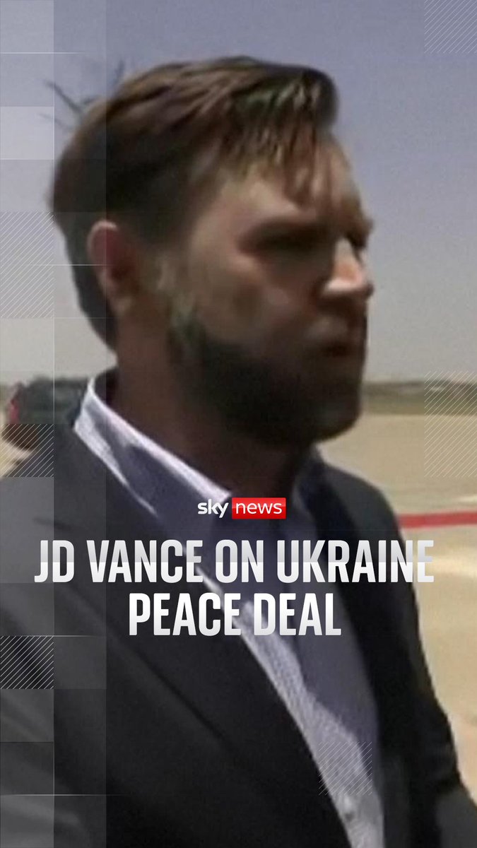 US Vice President JD Vance said the US had issued a proposal to the Ukrainians and Russians and that it was time for them to say yes or the US would walk away from the process.