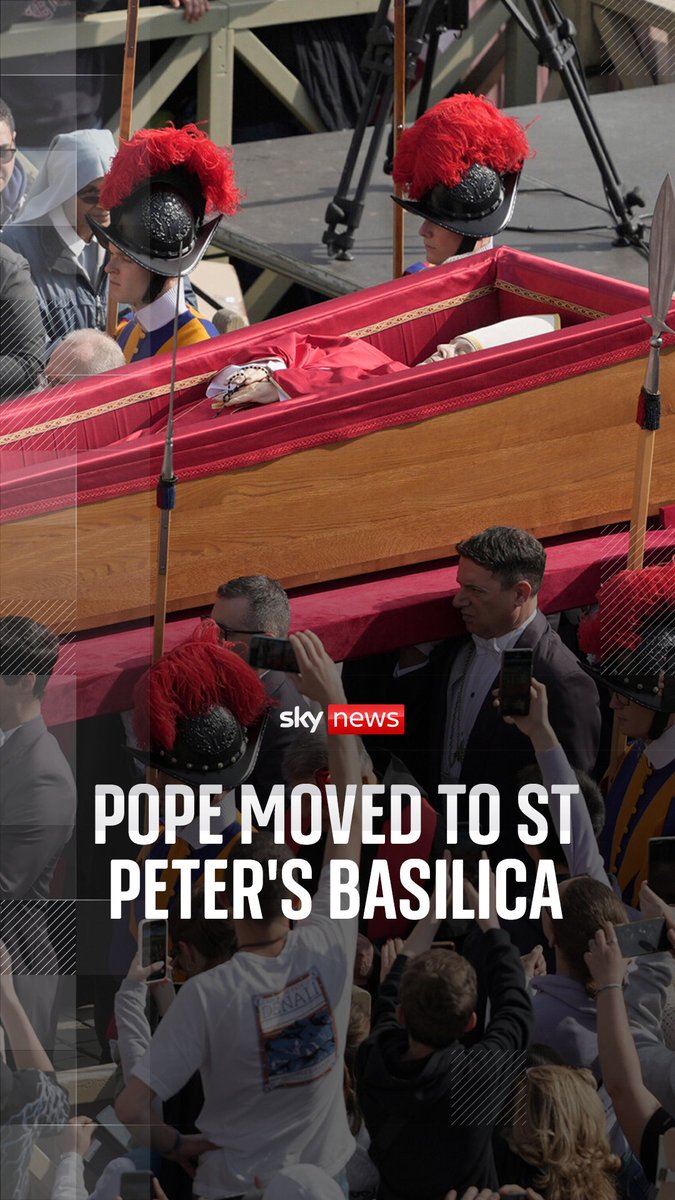 Pope Francis will lie in state for three days of public mourning before his funeral on Saturday.