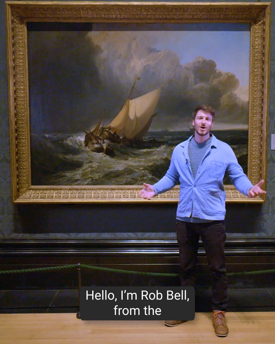 Is there engineering in art, as well as art in engineering? 🤔 Today marks the 250th birthday of British landscape painter J.M.W Turner. To celebrate, we're taking a closer look at two of his famous paintings, 'Rain, Steam and Speed' and 'Dutch Boats in a Gale', with Rob Bell from the Institution of Mechanical Engineers.