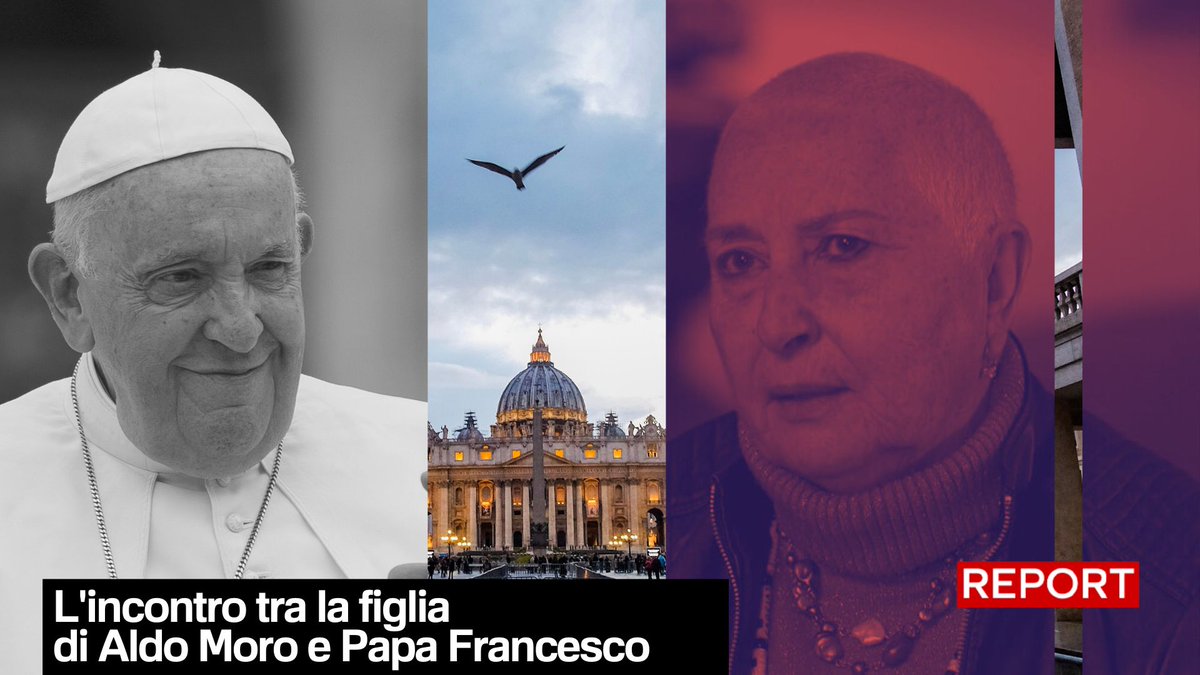 "È la prima volta che io mi sono sentita amata": così Maria Fida Moro raccontava a Giorgio Mottola il suo incontro con Papa Francesco. Rivedi l'inchiesta 👇