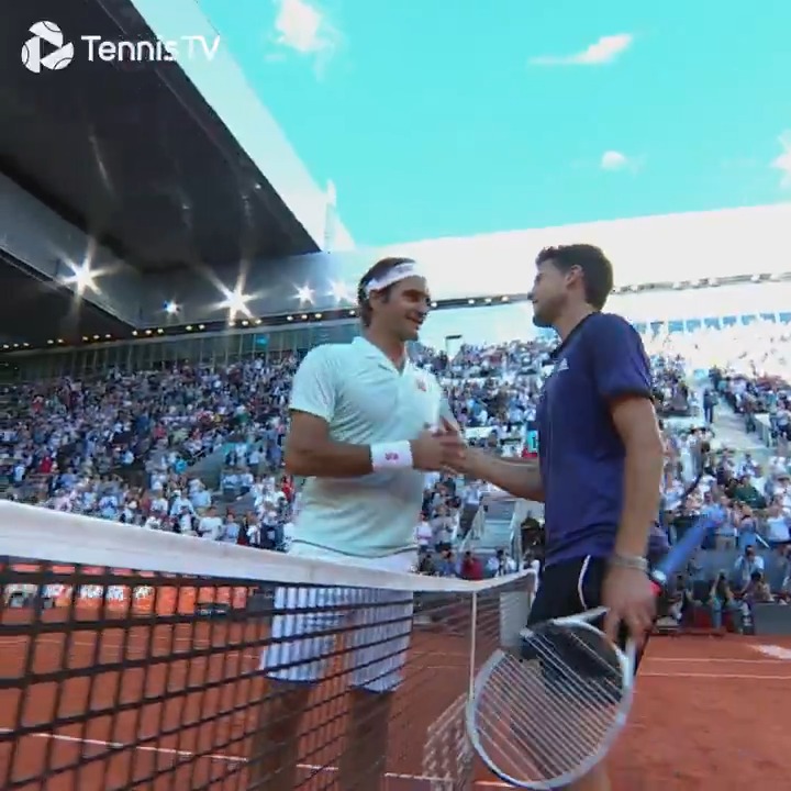 Revisiting a hidden gem 💎 Roger Federer vs Dominic Thiem in Madrid 2019 🔥 #MMOPEN