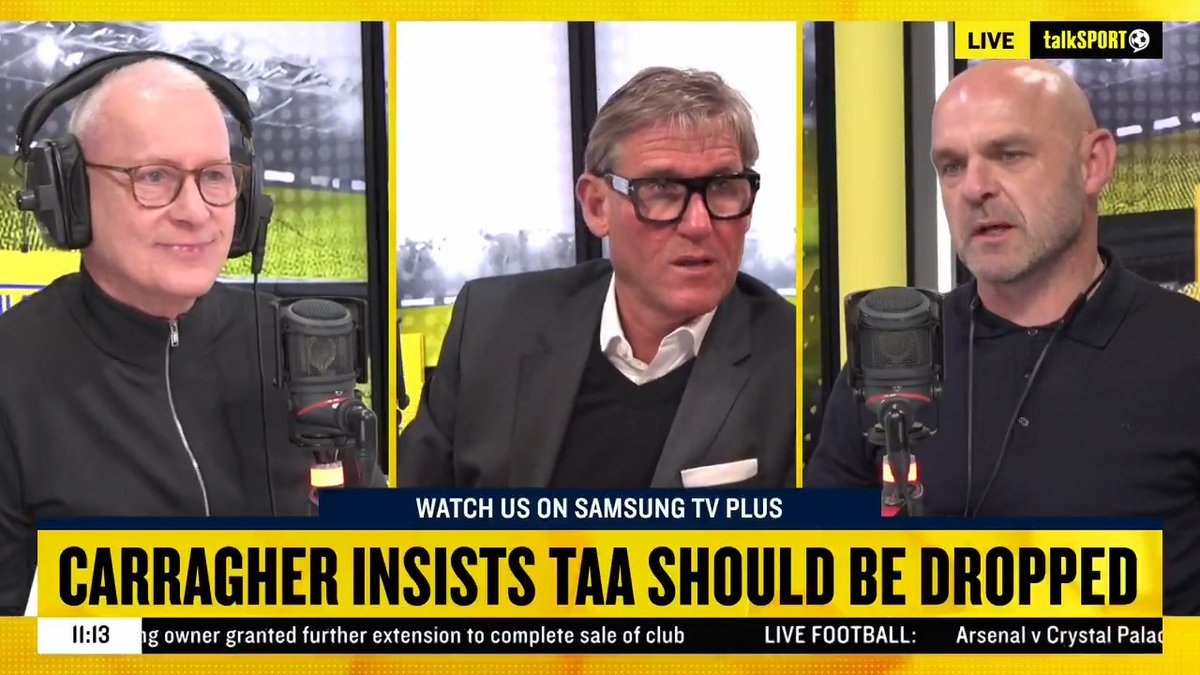 "Jamie’s playing to a gallery." "If Trent’s the best man for the job, put him in!" Simon Jordan &amp; Danny Murphy break down Jamie Carragher’s controversial Alexander-Arnold comments 🔥