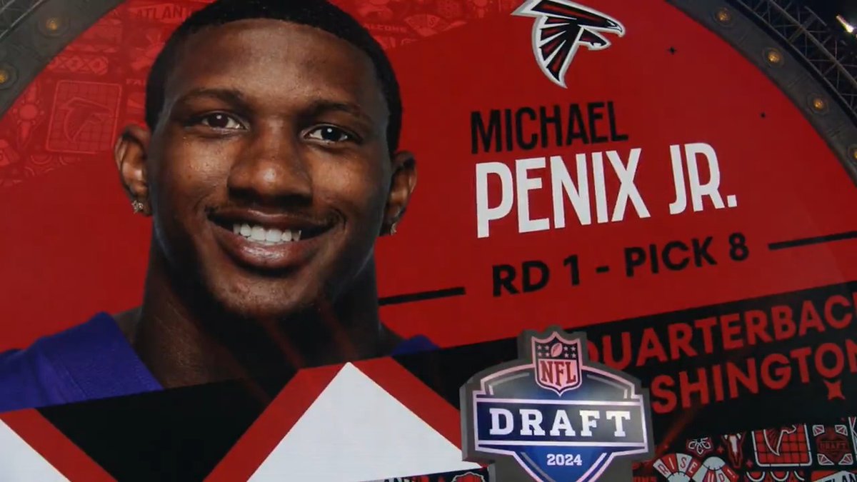 A look back on how the NFL world reacted to last year's shocking Michael Penix Jr. selection. 🍿 @Rapsheet saw it coming 👀