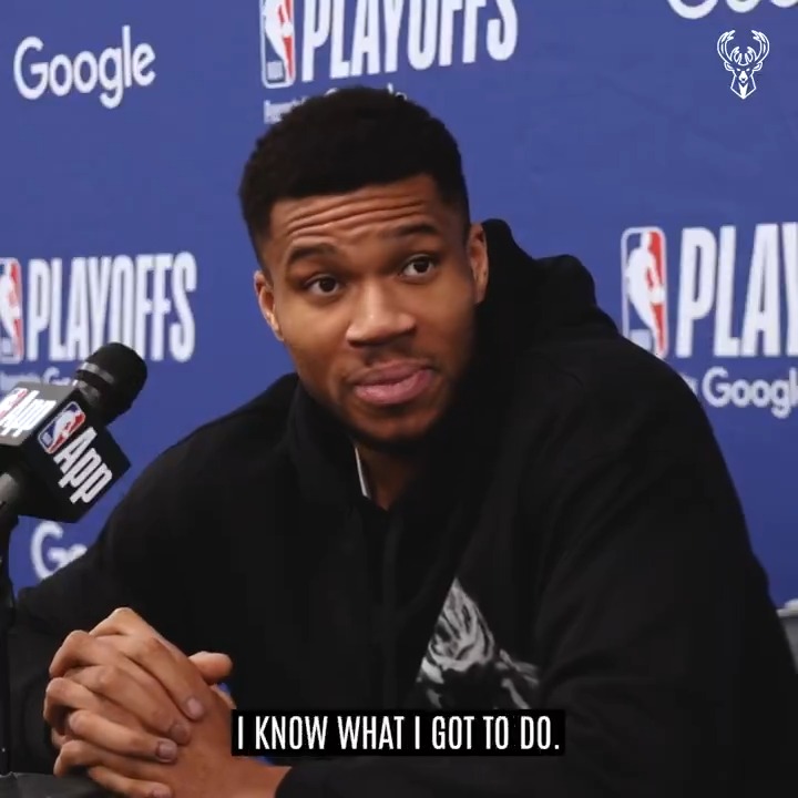 "I just know the deal. I know what I got to do."