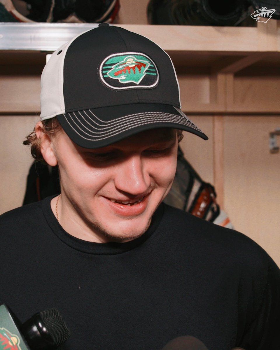 "I hope everyone is excited" 🗣️ From last night: Kirill Kaprizov on getting back in front of the home crowd #mnwild