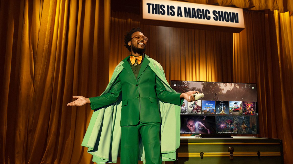 🪄 POOF! A new Xbox has appeared! 😉 Learn more about how you can stream hundreds of Xbox games directly on your LG Electronics TV: