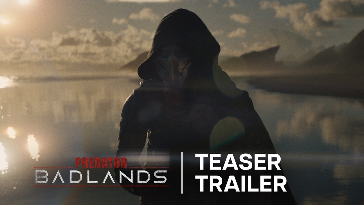 The first trailer for ‘PREDATOR: BADLANDS’ has been released. In theaters on November 7.