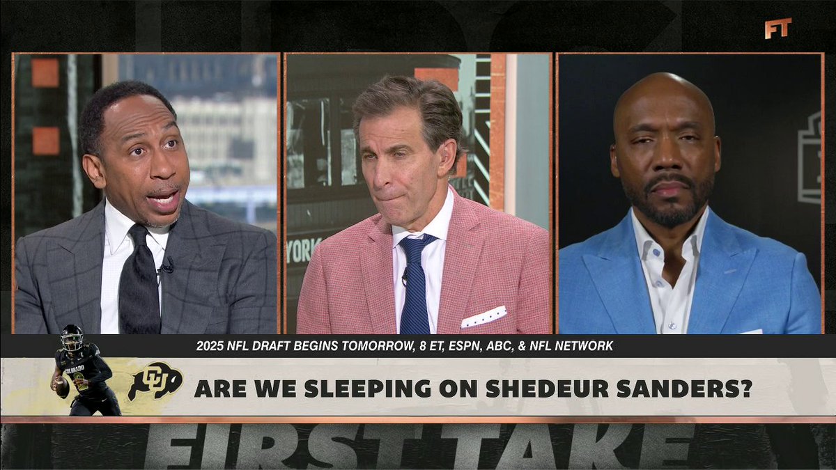 .Stephen A Smith says NFL teams don't want to deal with Shedeur Sanders because of his dad's influence and they "can't admit it." 👀 "[Shedeur's] not gonna just take instructions ... he's going to challenge your football intellect." 😳