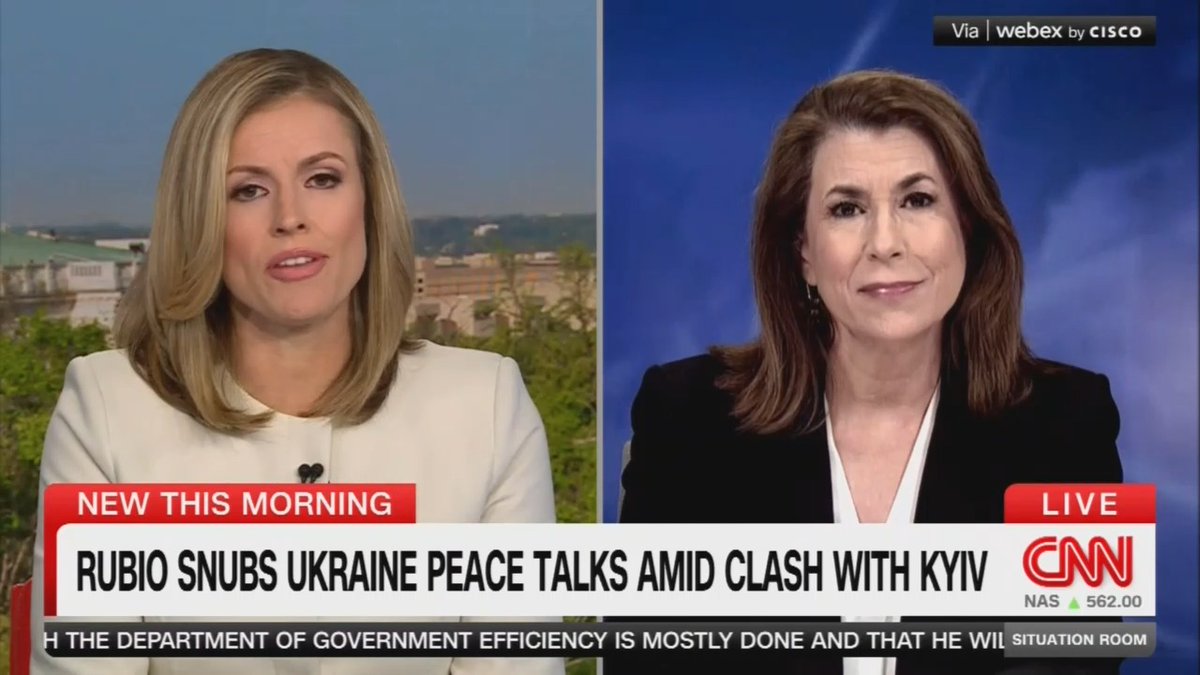 Host: You're the State Department spokesperson. It's very fair for me to ask you questions about public information involving Rubio skipping Ukraine talks. Bruce: I will not have this discussion on television. You need to accept my answers. You need to accept my answers