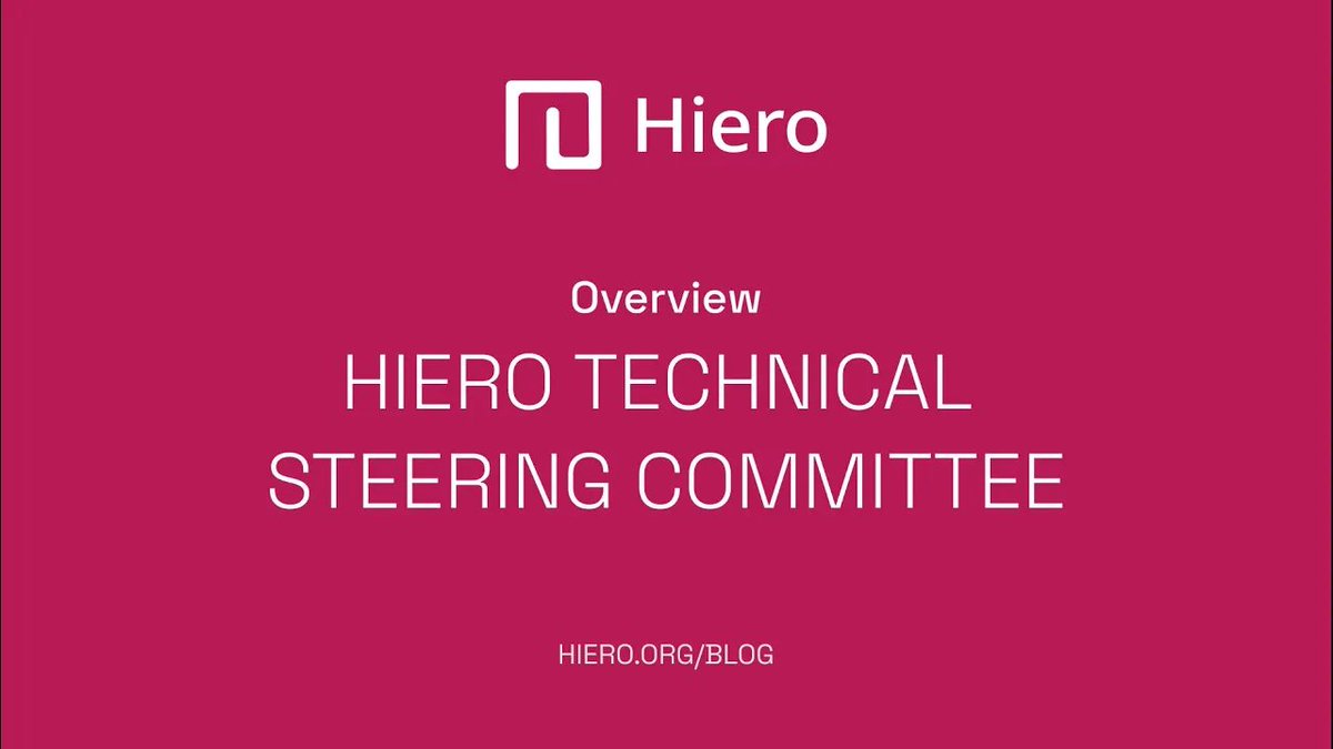 Help shape the future of #Hiero in the upcoming TSC elections! Hiero TSC member Hendrik Ebbers 👾 Hashgraph provides an overview of Hiero, the TSC, and the two open seats - End User Seat and Contributor Seat. 🪑 ✍️ Learn more and submit your nomination by April 30: