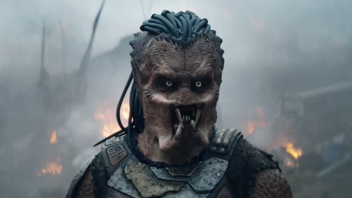 Elle Fanning stars in the first trailer for #PredatorBadlands. Coming to theaters November 7.