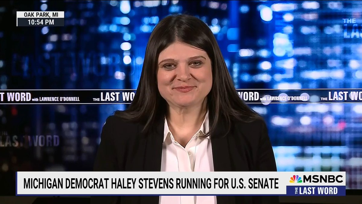Last night I joined The Last Word to talk about how Trump’s tariffs are hurting folks in Michigan and across the country. I’m running for Senate to fight back against the Trump-Musk chaos agenda and to fight like hell for the people and communities I love.