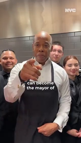 Sometimes the waiters aren’t your haters. Sometimes they become mayor of New York City.
