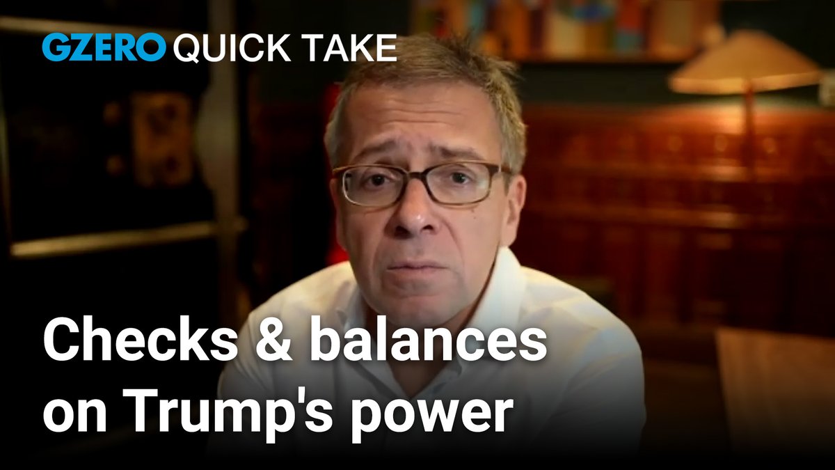 the united states has become the principal driver of geopolitical—and global economic—uncertainty. so, people keep asking me: is this the end of globalization? the end of us democracy? i break it down for GZERO Media