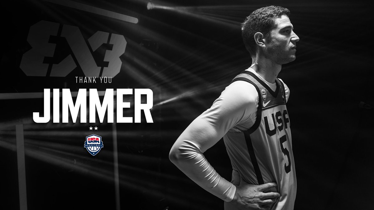 Thank you for bringing Jimmermania to 3x3 basketball. We can't wait to see what's next Jimmer Fredette!