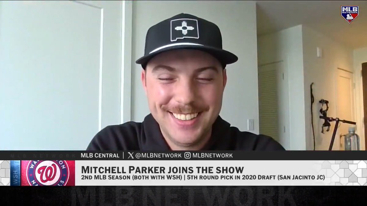 Mitchell Parker dazzled on the mound yesterday allowing just one hit over 8 innings of shutout baseball against the Orioles! The Washington Nationals southpaw joined #MLBCentral to discuss his strong start, playing with James Wood and changing his mindset from last season.
