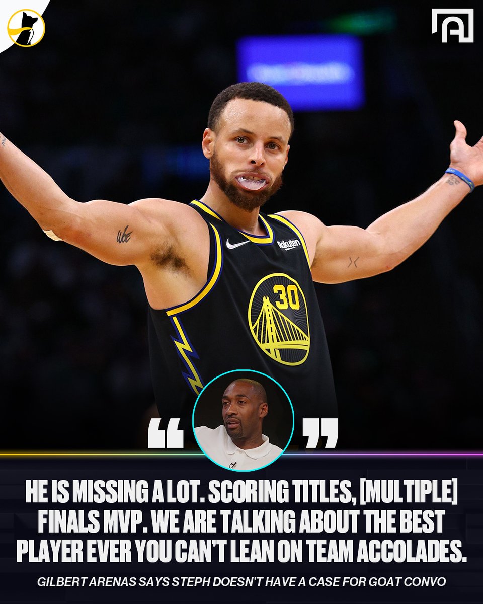 Steph Curry cannot be considered the GOAT 👀