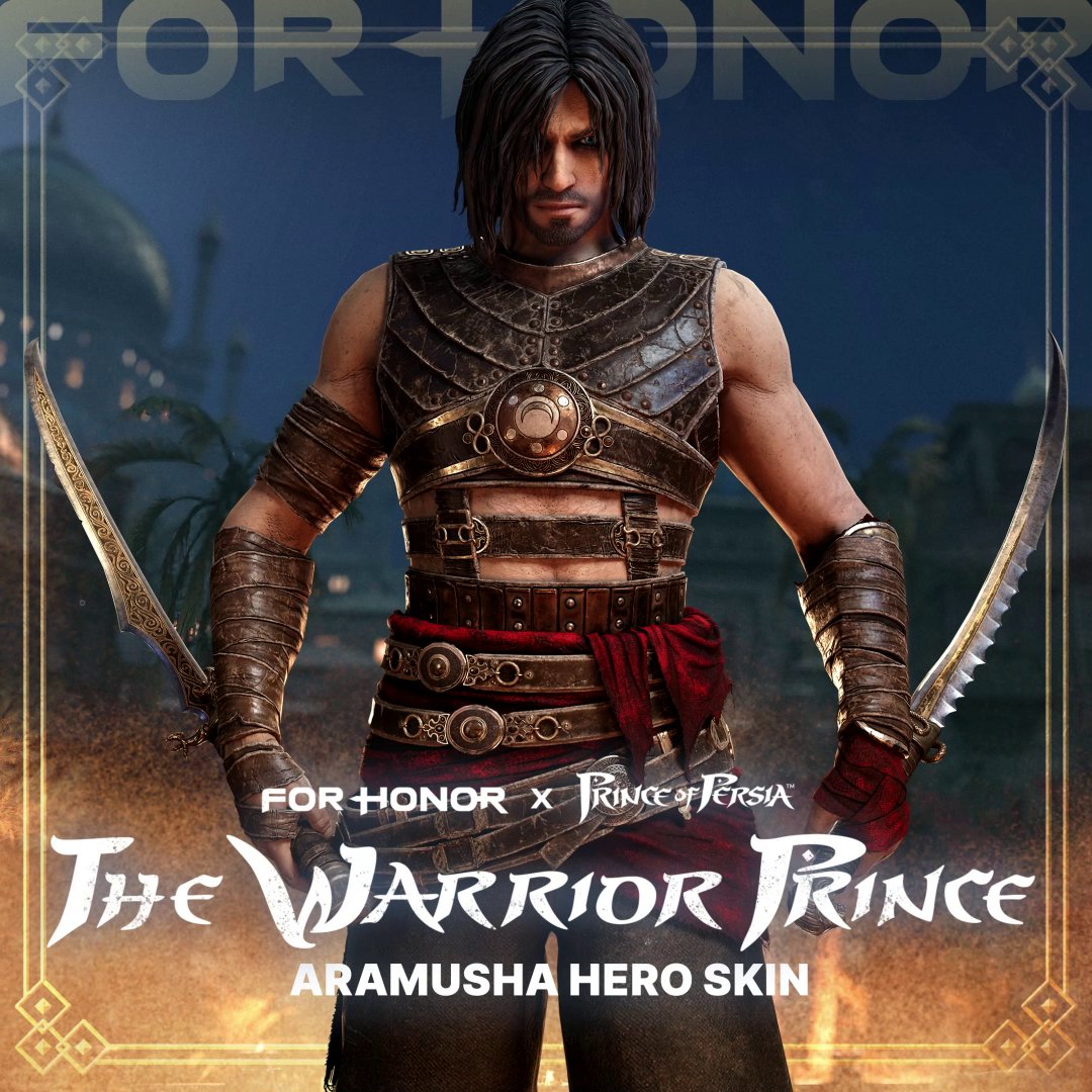 The Warrior Prince has arrived in Heathmoor as the newest hero skin for the Aramusha. Seize this chance to become a legend, and once again wield the mysterious Dagger of Time. The skin and Blades of Persia Event are available for a limited time only, starting on April 24th, 2025! 💥⏳