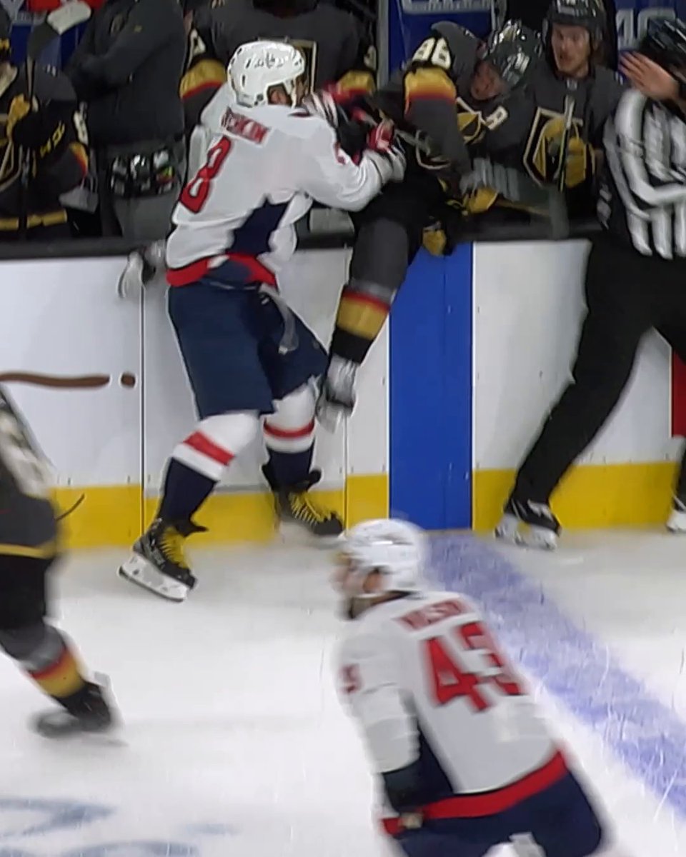 Alex Ovechkin is as good at throwing the body as he is at putting pucks in the net. 🦅 #StanleyCup 📺: Canadiens Montréal vs. Washington Capitals TONIGHT at 7p ET ESPN, Sportsnet and TVA Sports