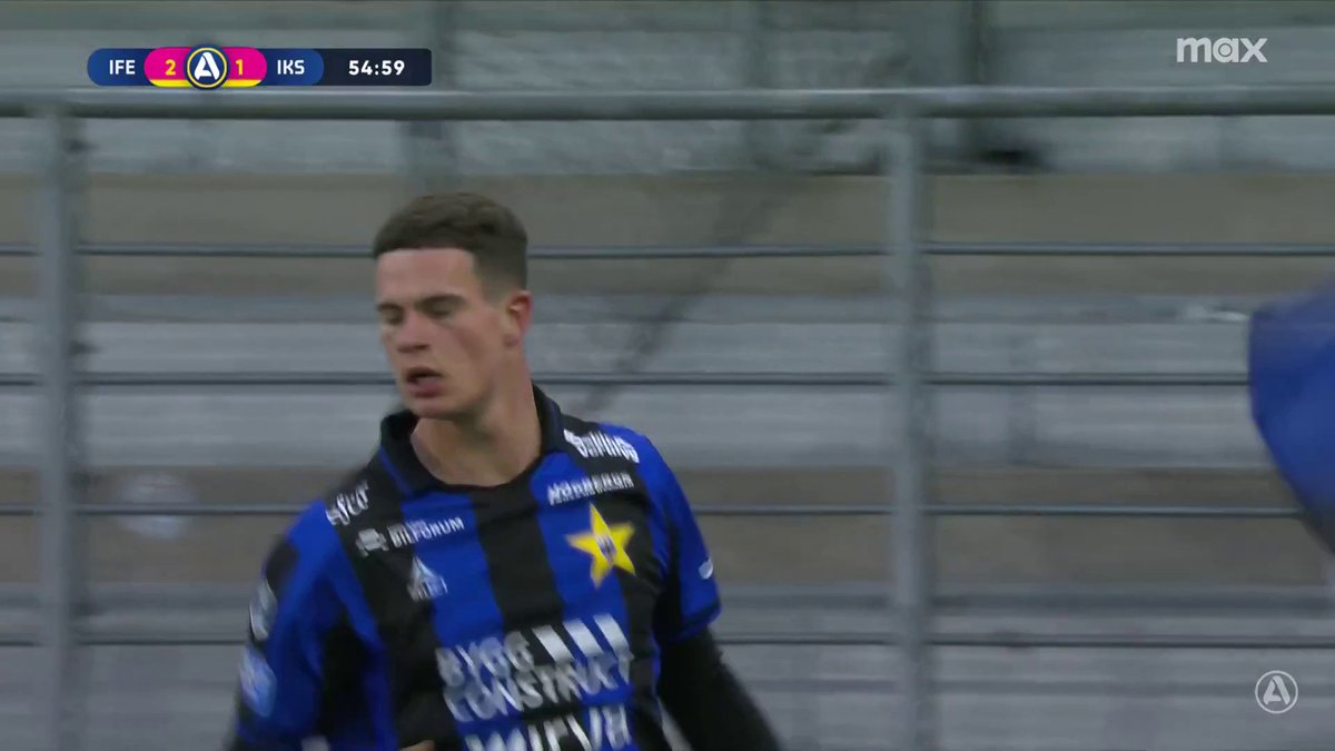 Sirius kvitterar på nytt i Borås! Robbie Ure nätar för gästerna 🔵⚫ 📲 Se matchen på Max
