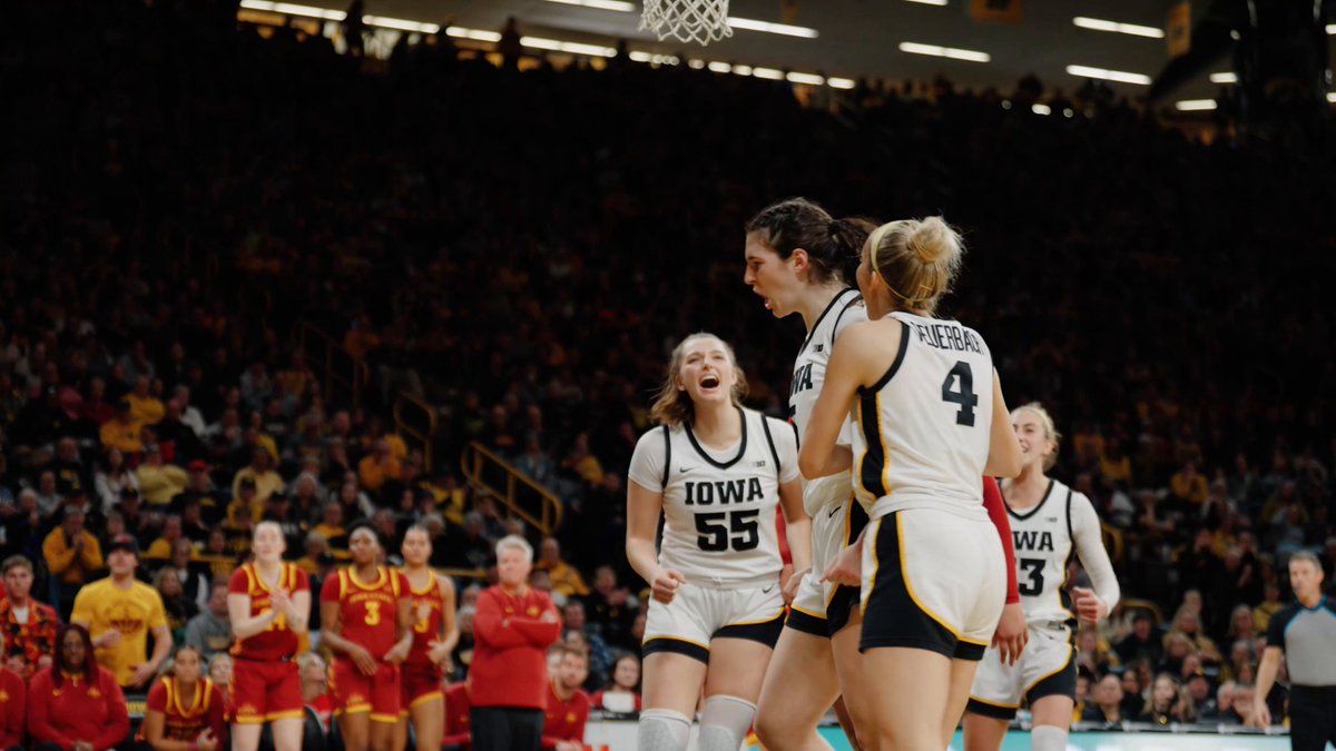 We've only just begun. The 2024-25 Season Highlight 🎞 #Hawkeyes
