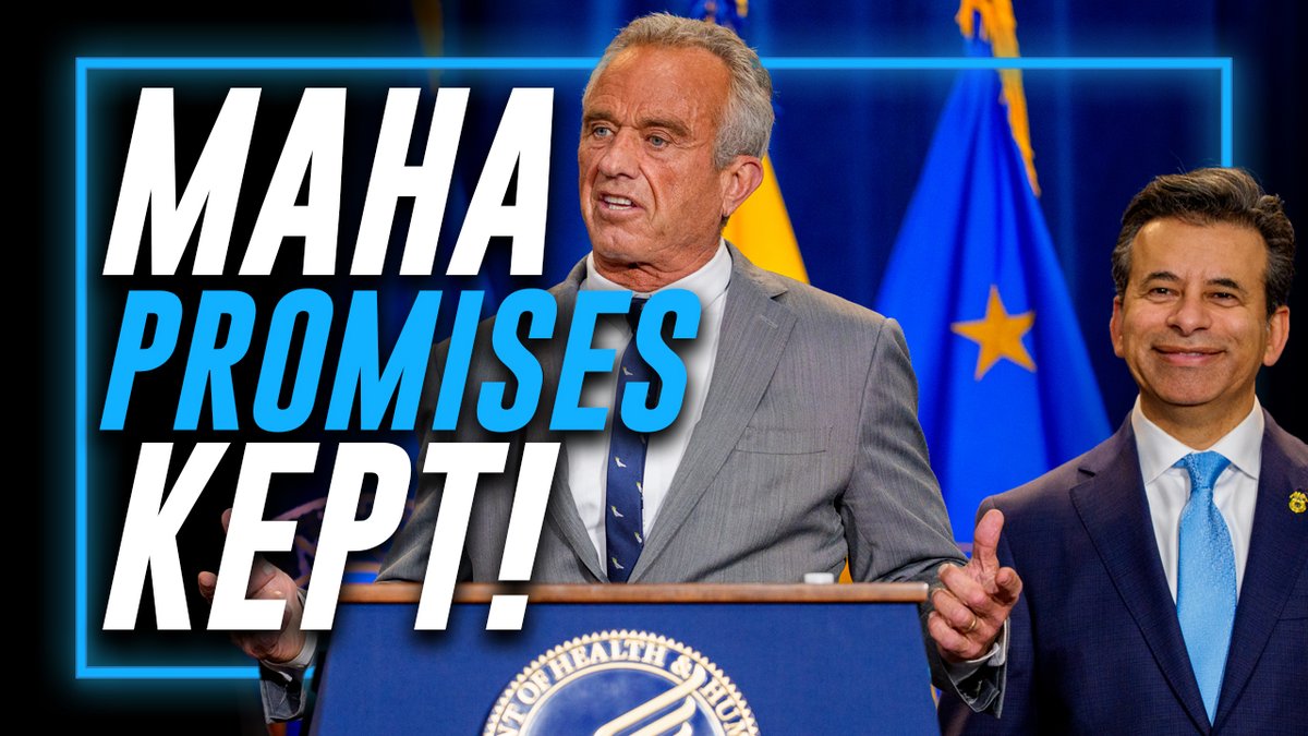 PROMISES KEPT: HHS Head RFK Jr. Massively Delivers On His Promise To Remove Thousands Of Poisonous / Addictive Chemicals From America's Food & Drug Supply Now In A Historic Settlement, Drug & Big Food Producers Have Agreed To Remove All Synthetic Toxins They've Purposely Added Into Americans' Bodies » LIVE X STREAM: