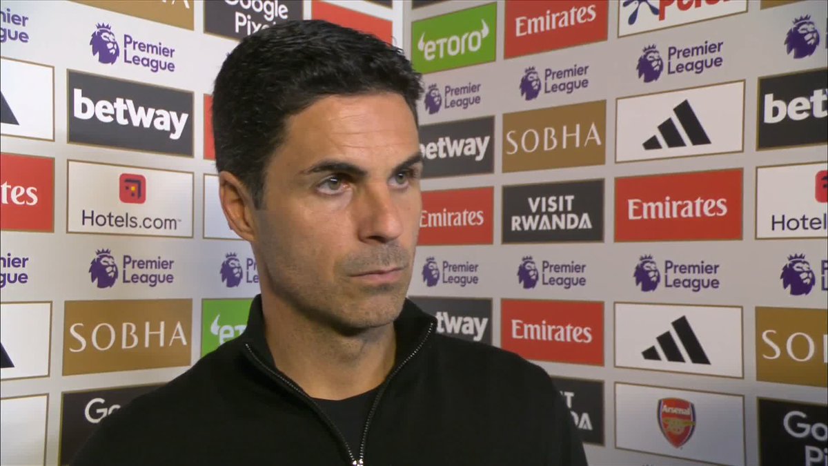 ❌ Mikel Merino out ✅ Raheem Sterling in Mikel Arteta gives a squad update as fitness issues force a few changes ahead of Crystal Palace 🗣️✍️