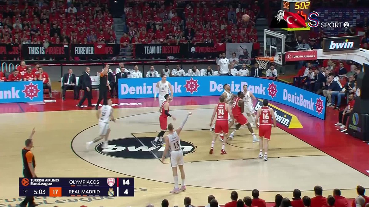 🔴 Olympiacos maça çok iyi başladı!
