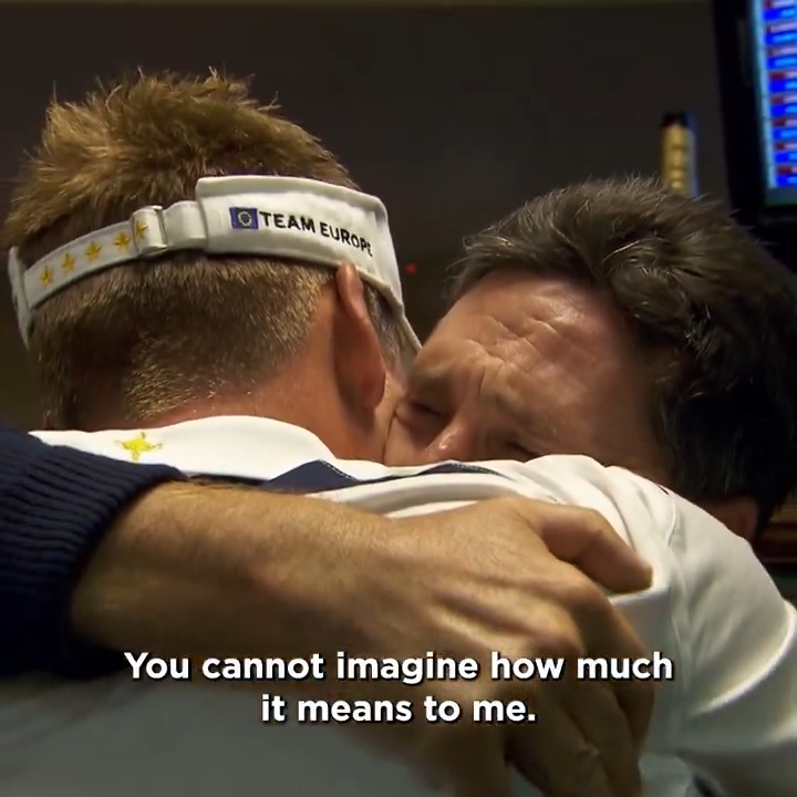 This is what it means to José María Olazábal 🥹