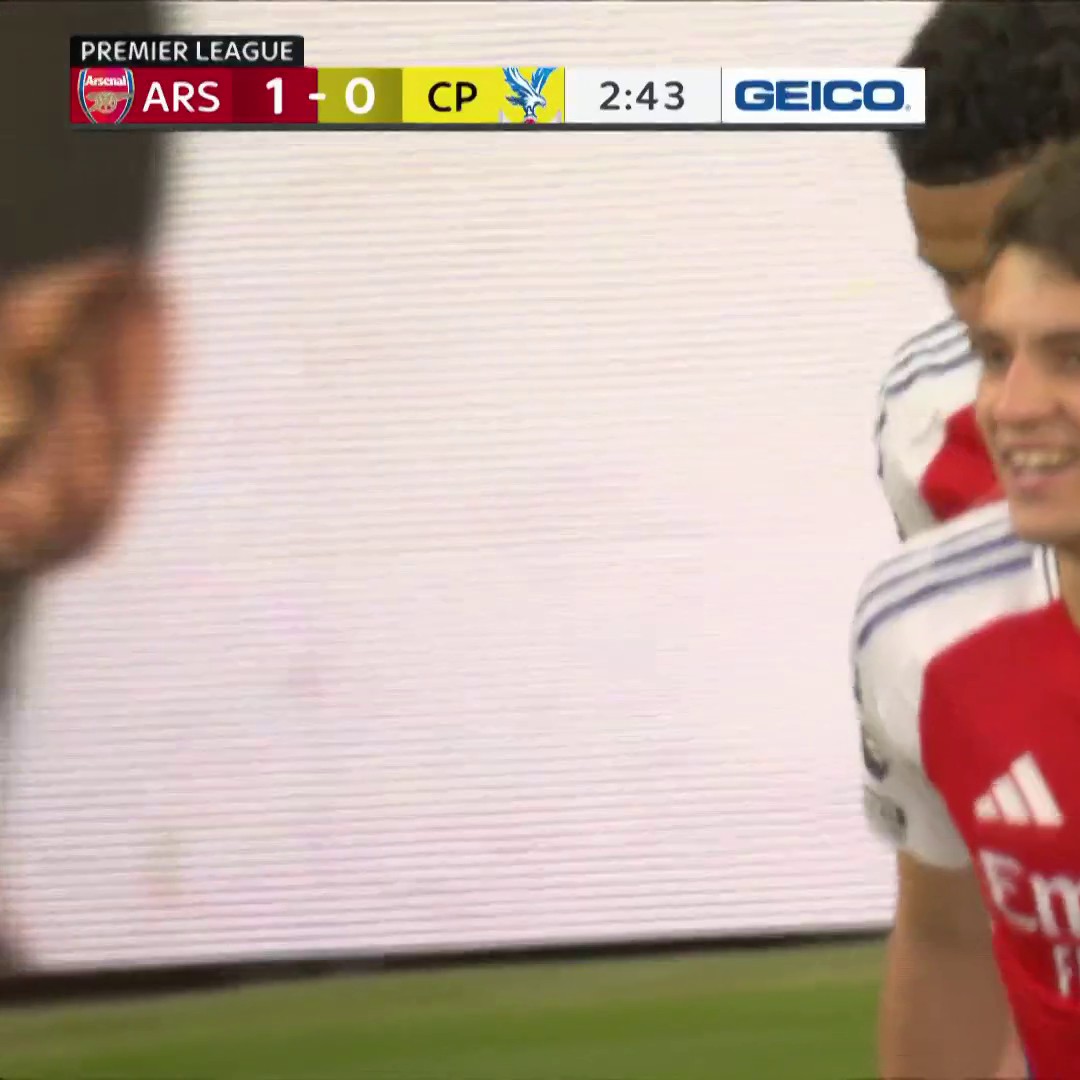 “As simple as that!” 💥 Jakub Kiwior gets the Gunners off to a flying start. 📺 USA Network