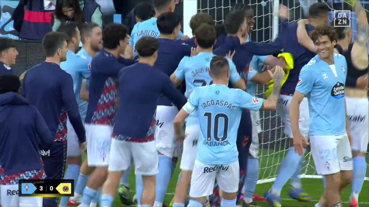 Hay una pasión en Vigo llamada Celta Hay un sueño en Vigo llamado Europa Menuda fiesta se ha montado en Balaídos 😍🙌 #LALIGAenDAZN ⚽