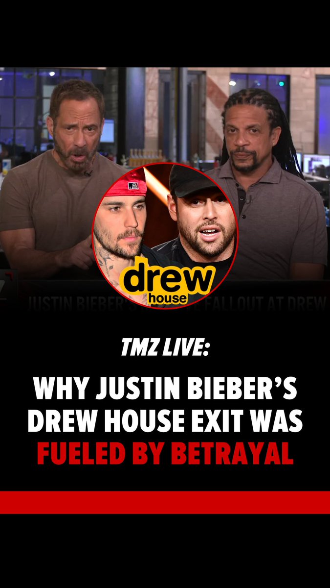 Why did #JustinBieber leave #DrewHouse? And how was his exit fueled by BETRAYAL? Harvey, Charles and Charlie break down the #exclusive story on TMZ Live.